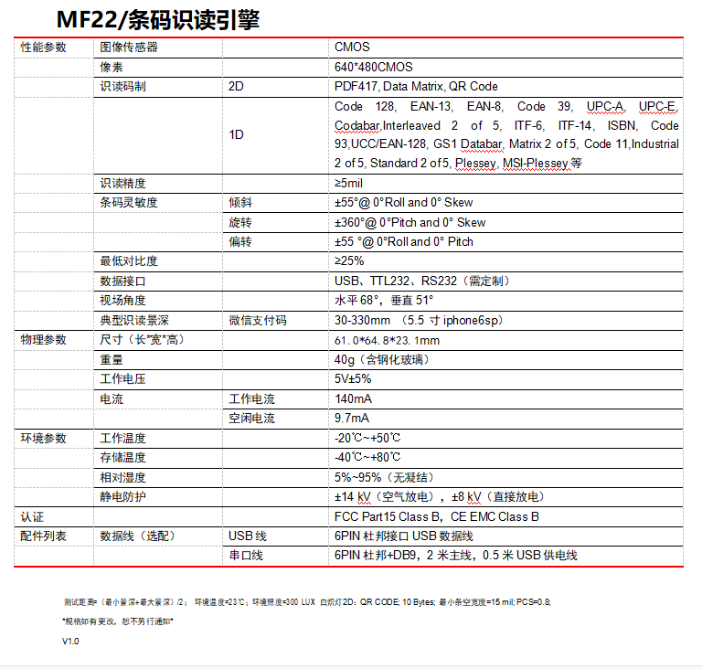 MF22 條碼識讀引擎(圖4)