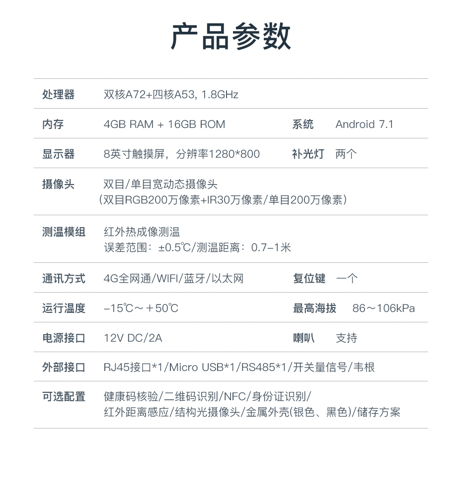 TPS980T 體溫檢測(cè) 健康碼管控 人臉測(cè)溫健康碼門禁一體機(jī)(圖14)